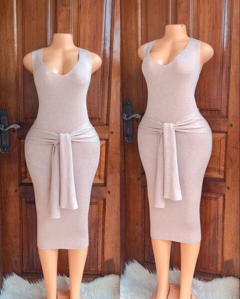 Robe moulante élégante femme