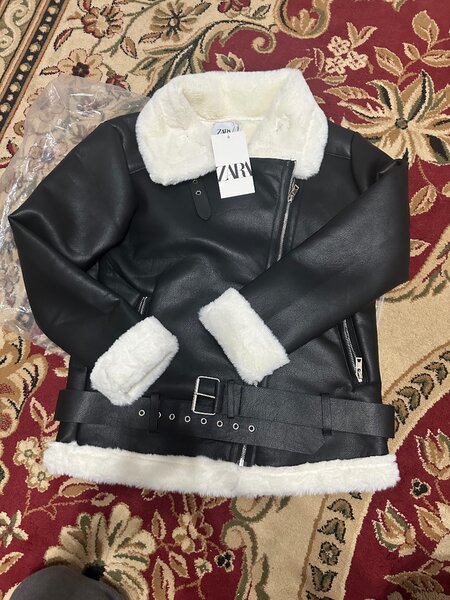 Дубленка размер М стандарт до 42-44-46 сядет