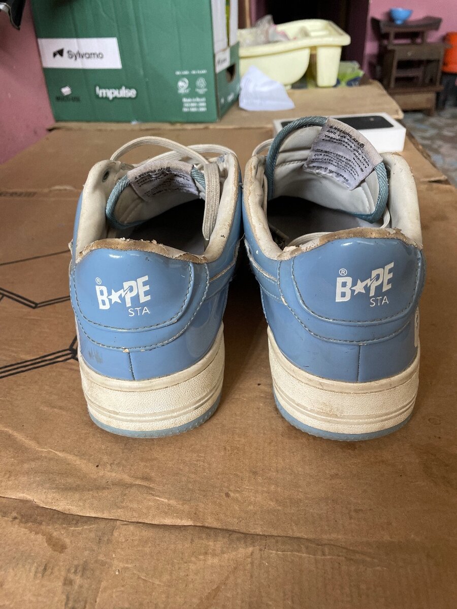 Baskets Bape Sta Bleu