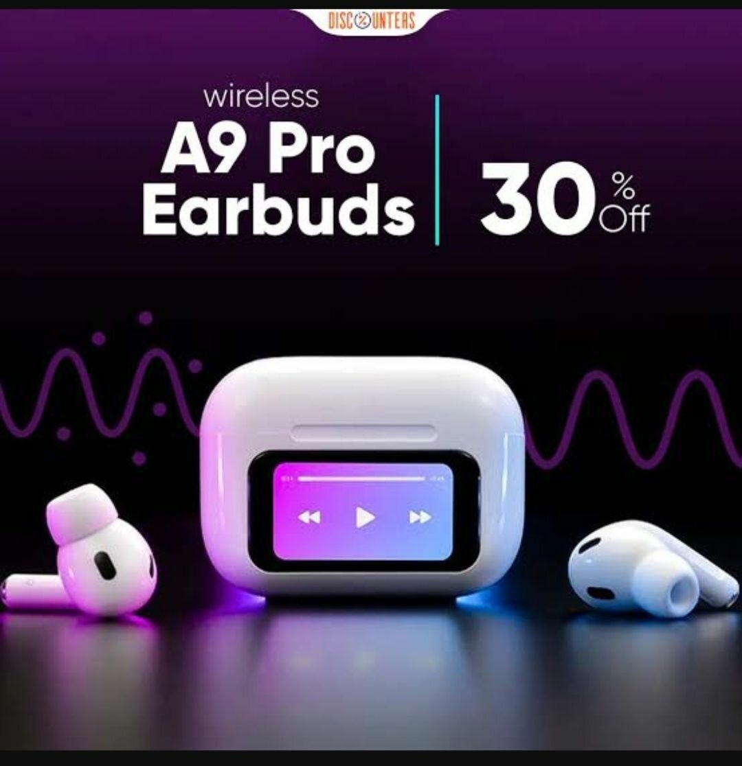 A9 pro earpods high sound quality