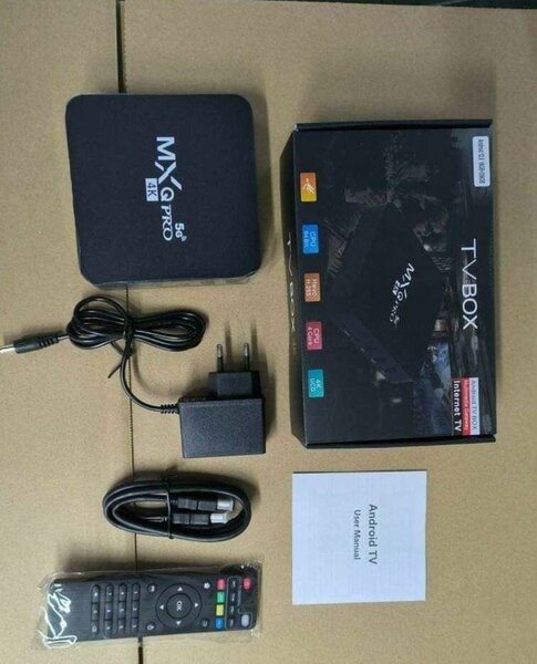 Box Android TV 4K MXQ Pro