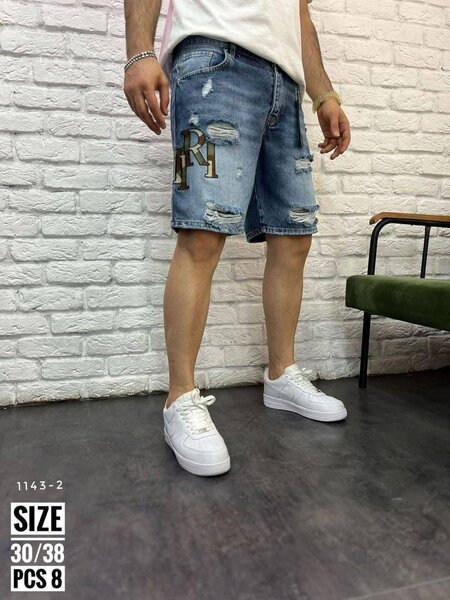 Shorts en jean décontractés