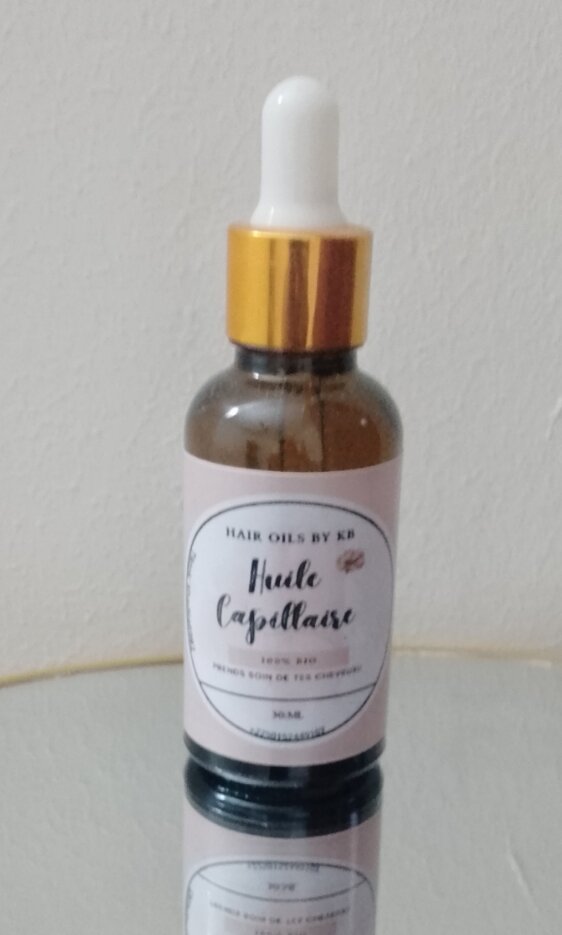 Huile capillaire