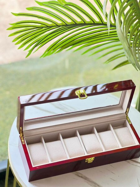 ROSE WOOD WATCH ORGANIZER