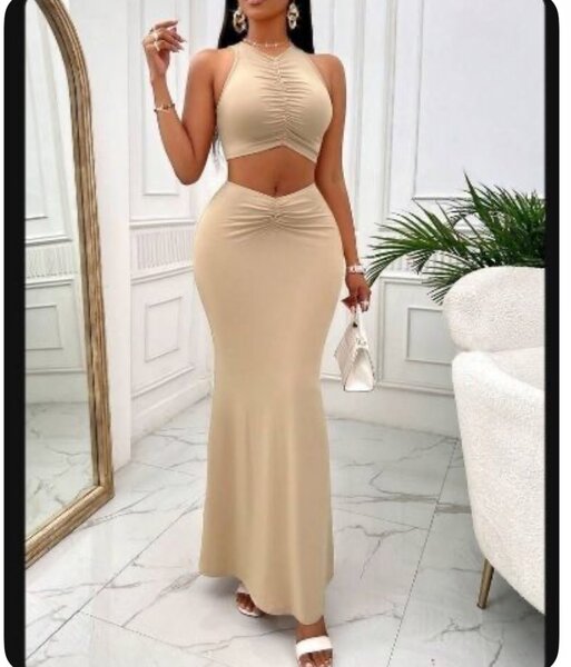 Robe longue élégante femme