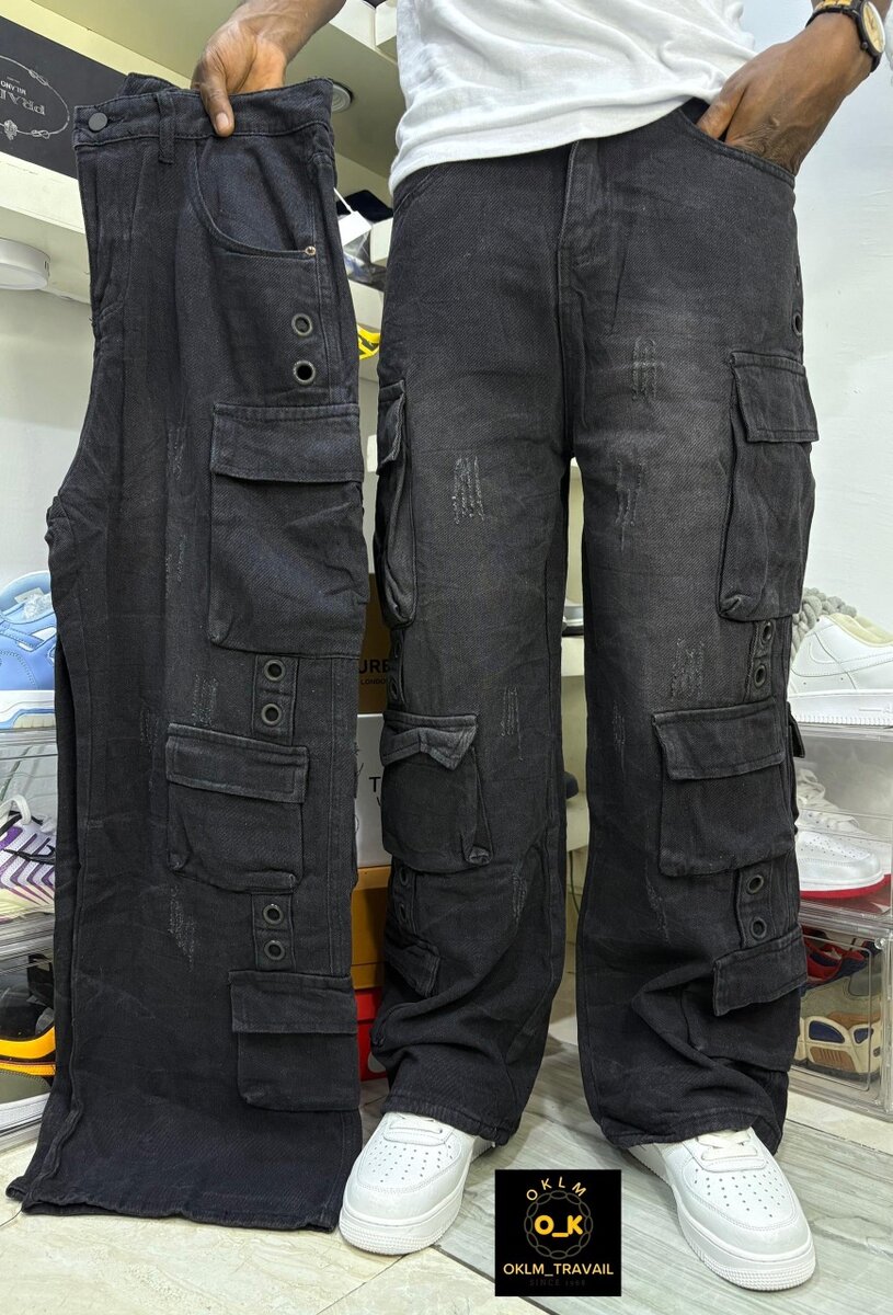 Pantalons cargo style urbain