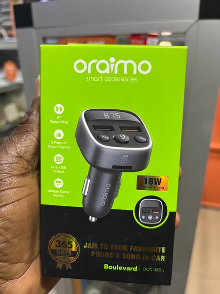 Oraimo Transmetteur FM Bluetooth 18W