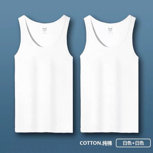 Débardeur en Coton Blanc