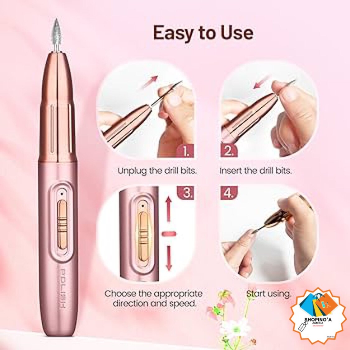 NAIL POLISHER (nail drill)