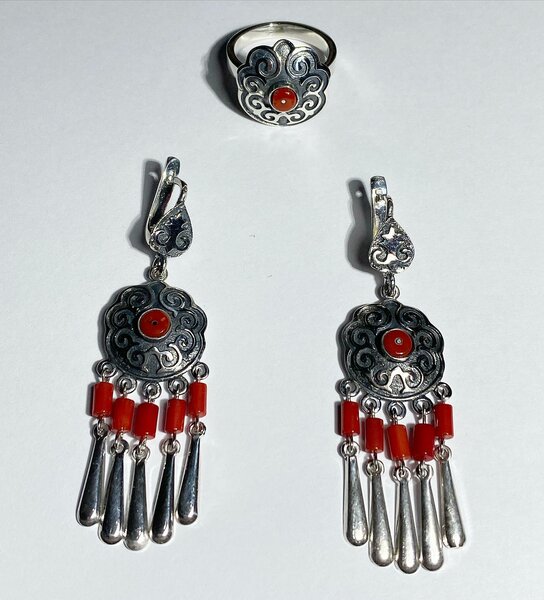 ЭТНО-КОМПЛЕКТЫ с натуральными камнями