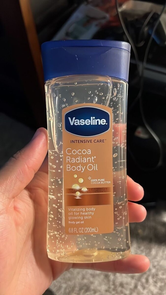 Vaseline body oil