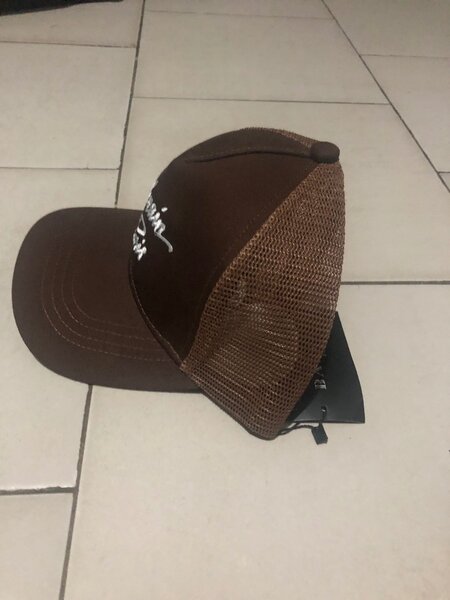 Casquette Marron Balmain Paris