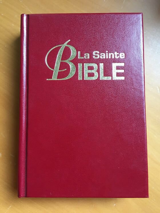 La Sainte Bible Couverture Rigide