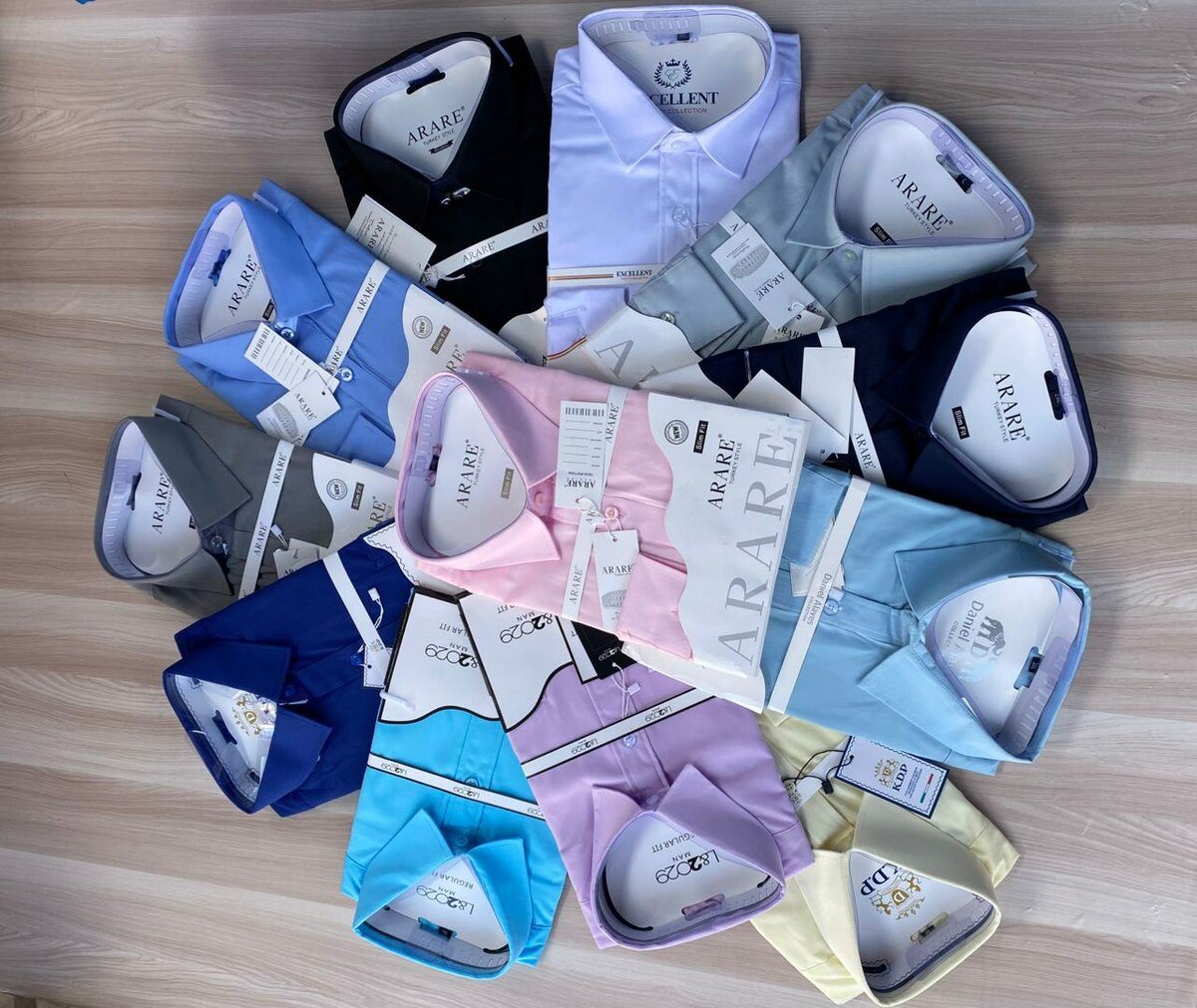 Official plain long sleeves shirts for men