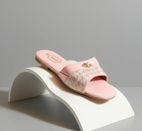 Sandales roses élégantes