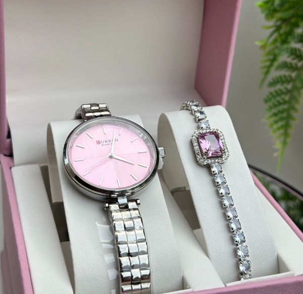Beautiful set Watch + bracelet