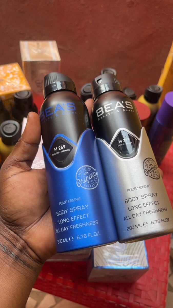 Parfums corporels longue durée