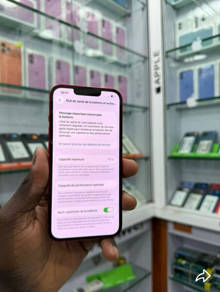 iPhone 128GB Rouge Reconditionné