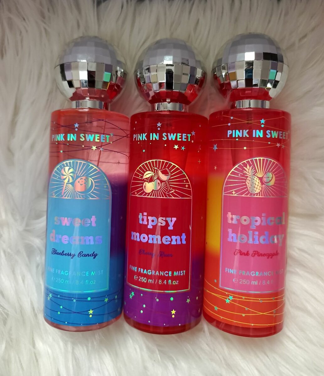 Pink in sweet Body Mist