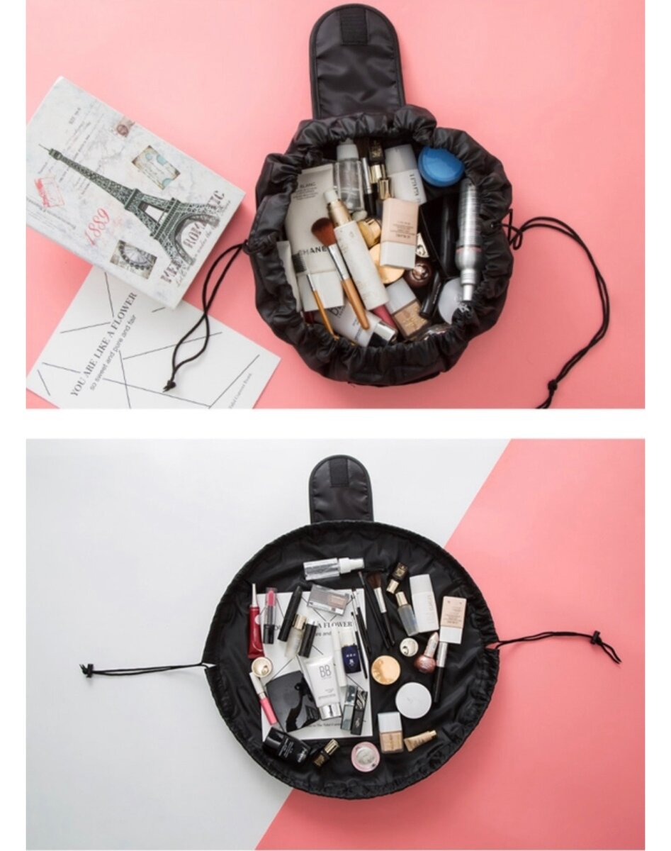 Cosmetic Draw-String Bag