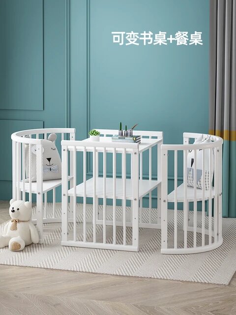 Berceau lit en bois modulable