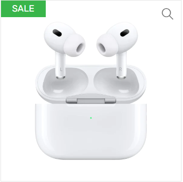 Air-Pod Pro (2nd generation) Bluetooth Earbuds with Active Noise Cancellation, Wireless Charging etc..