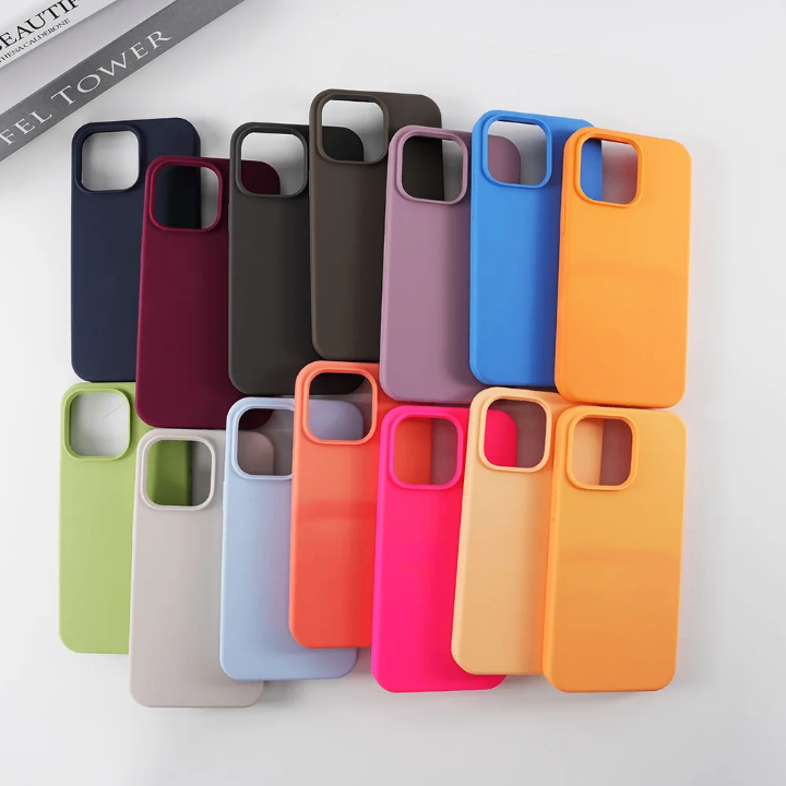 Coque Silicone iPhone Colorée
