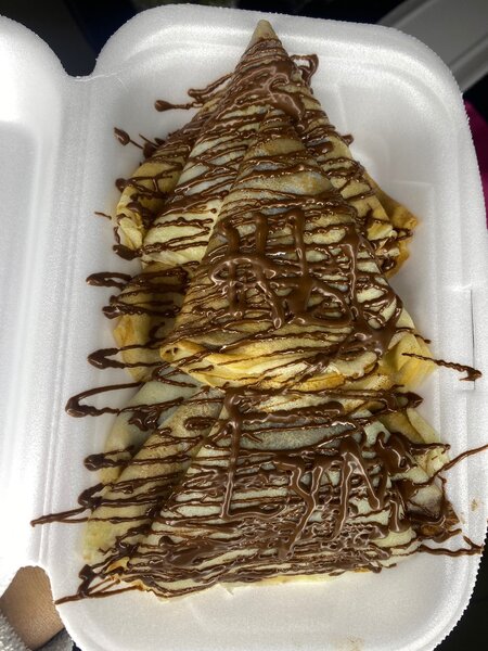 Crêpes au chocolat