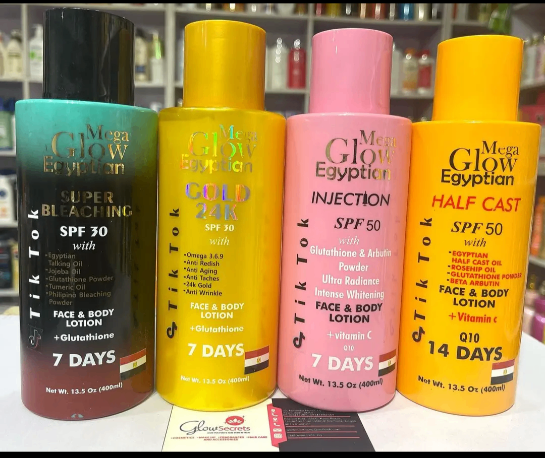 Mega Glow Egyptian Lotion