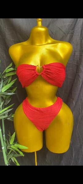 Bikini Rouge Bandeau