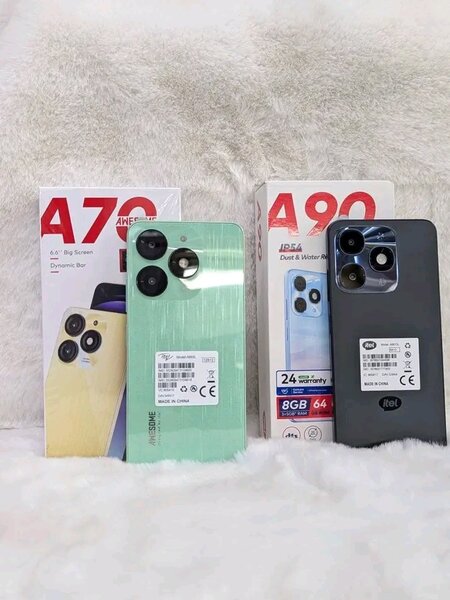 Smartphones A70 et A90 - 8GB RAM, 64GB