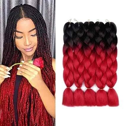 Ombré Braiding Hair