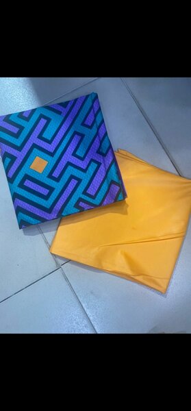 Plain and Pattern(Ankara) 6yards (Limited stock)