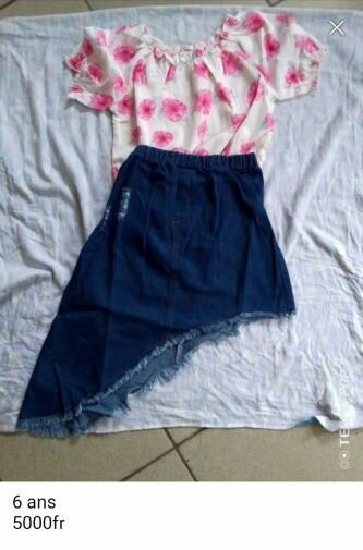 Tenue pour enfants 4-7 ans