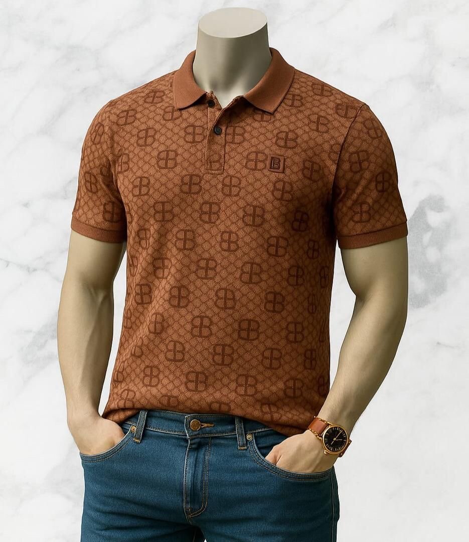 Polo Homme Élégant en Coton