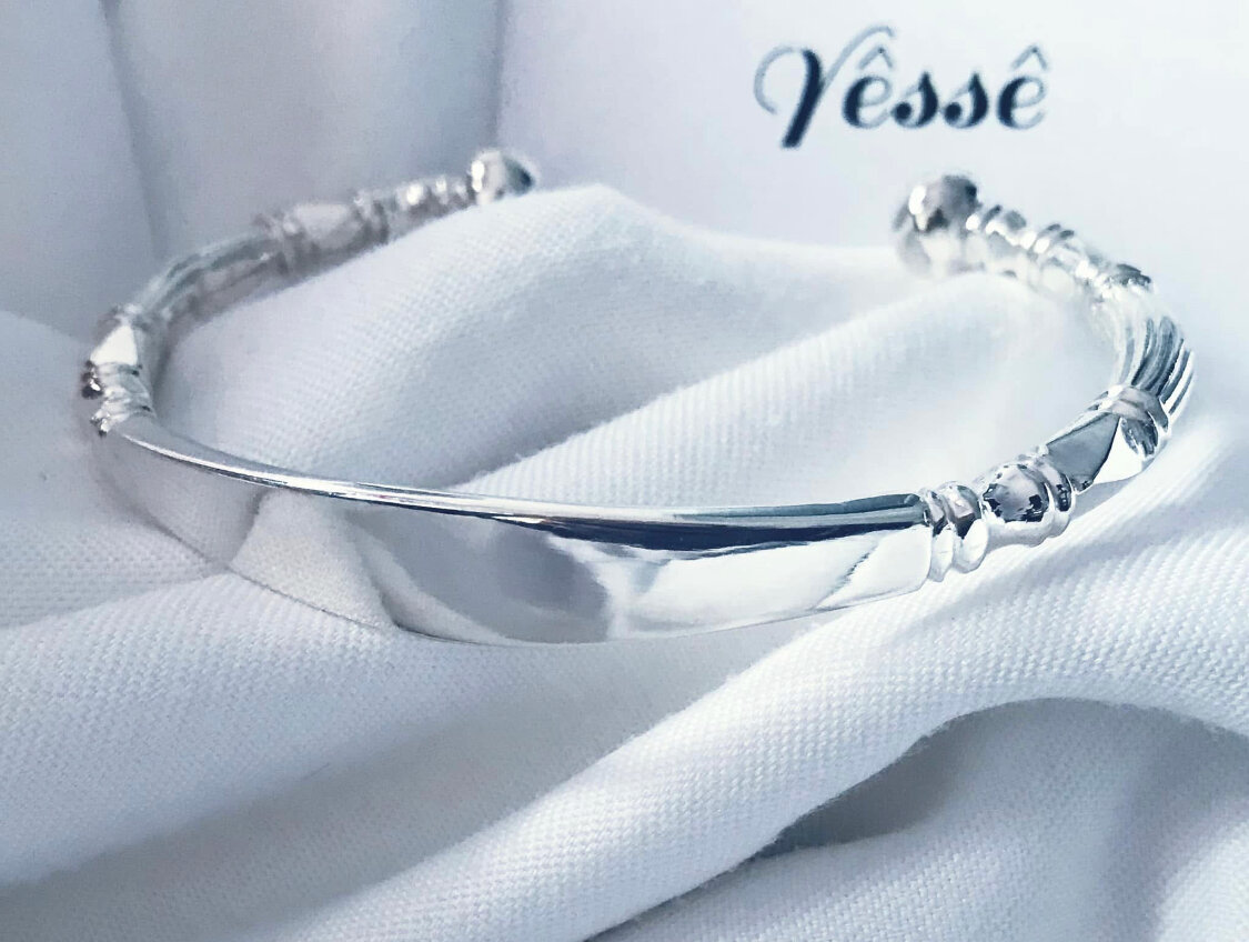 Bracelet en argent élégant