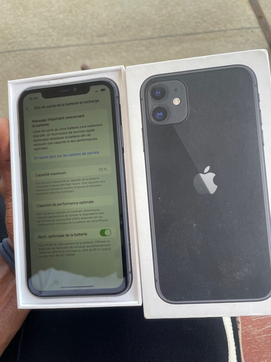 iPhone 11 Simple 64G Noire