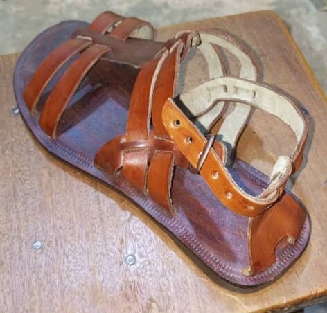Sandales en cuir pour homme
