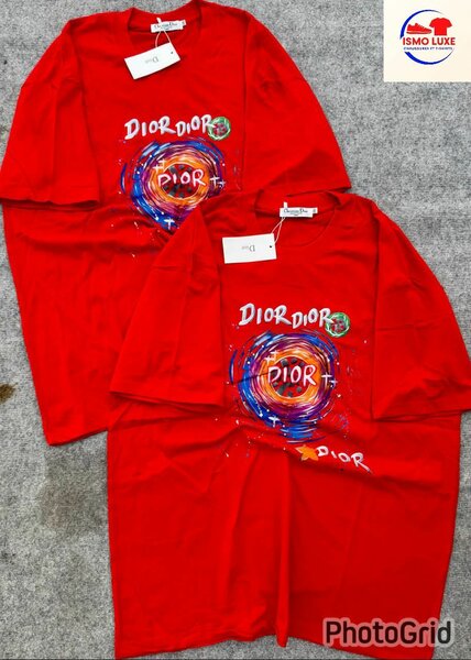 T-shirt rouge tendance