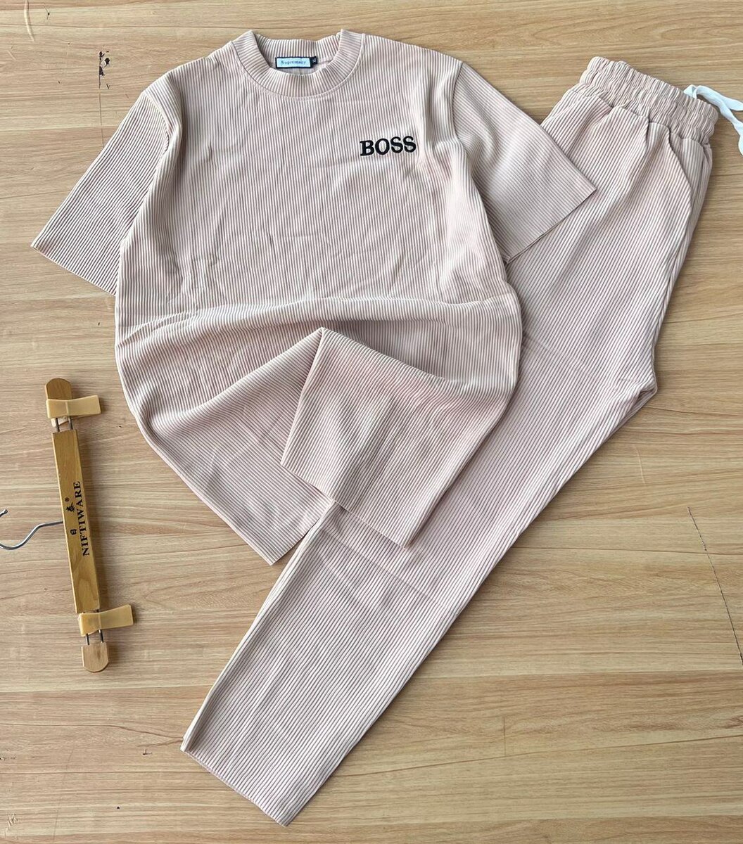 Men's top and down available