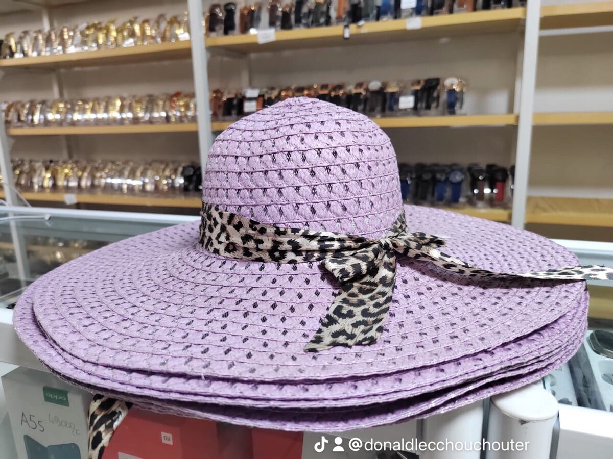 Chapeau de Soleil Élégant Femme