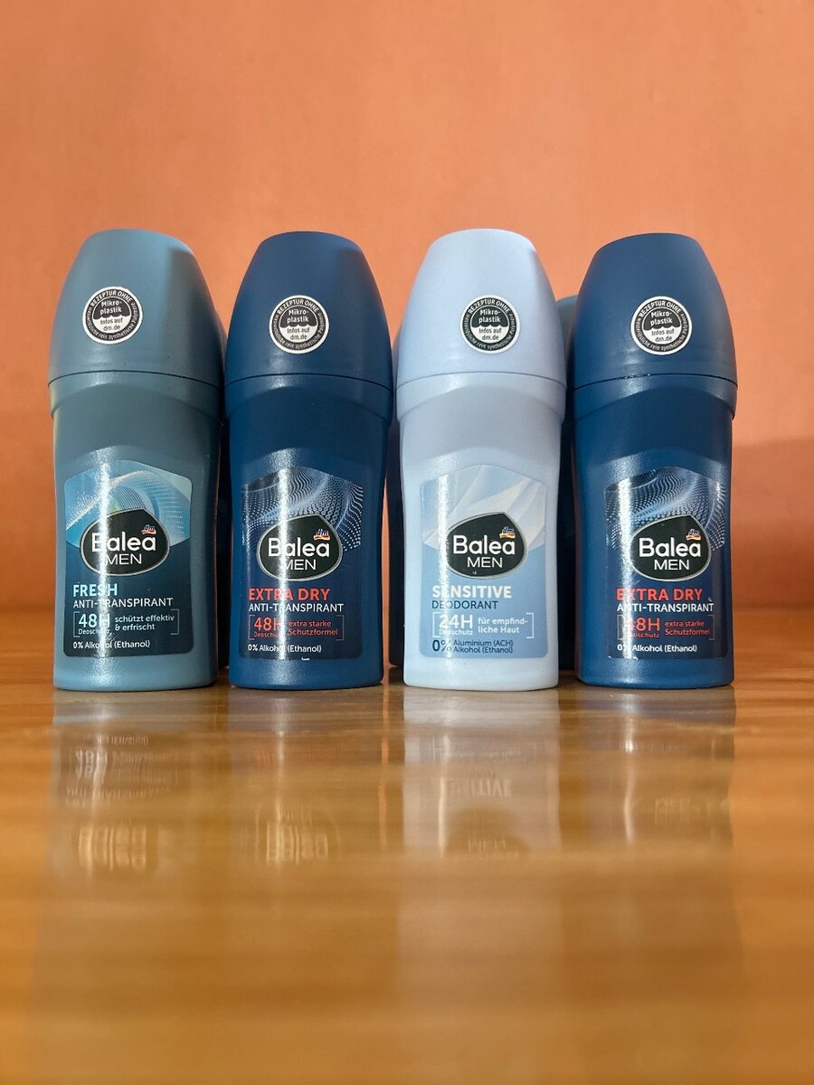 Déodorants Balea Homme et Femme