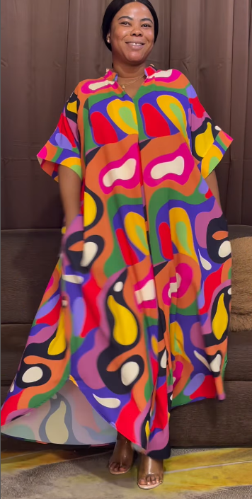 Dress A coat of many colours !!