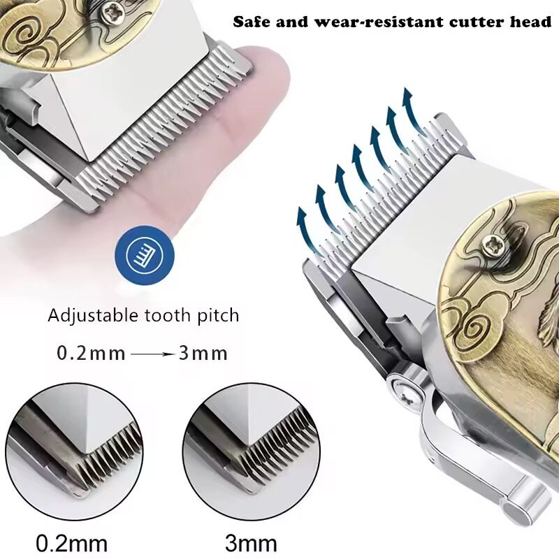 Tondeuse à cheveux gravée