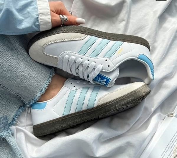 Adidas Samba Blue Stripes