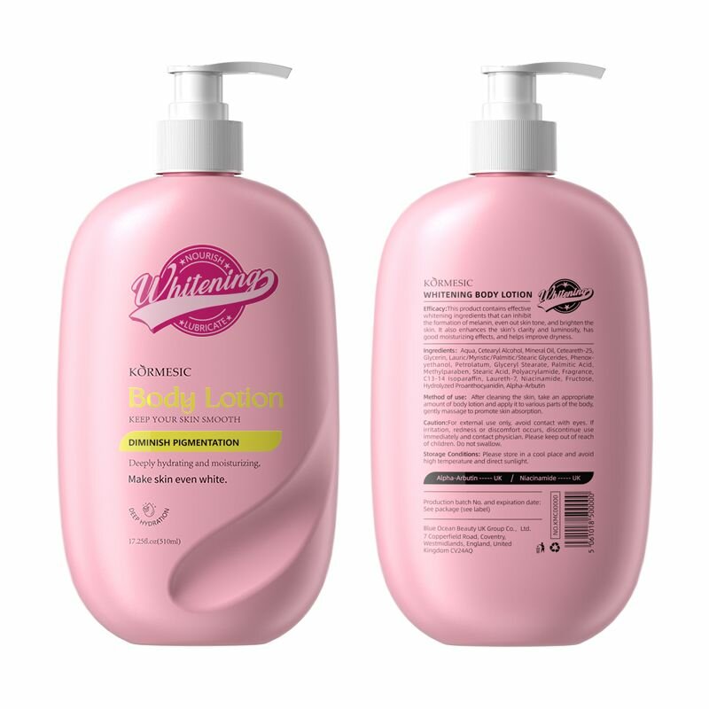 Lotion corps teint clair