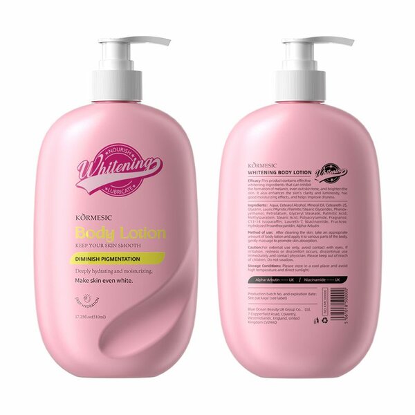 Lotion corps teint clair