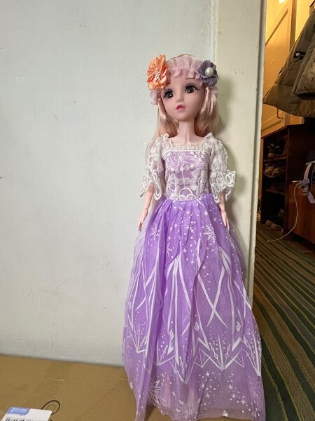 Кукла «Принцесса в фиолетовом» 60 см