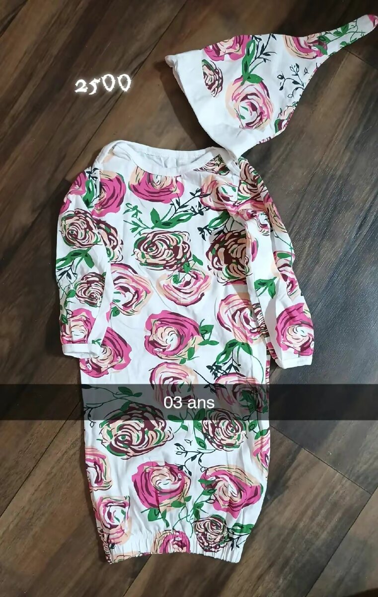 Robe Enfant Fleurs 3 Ans