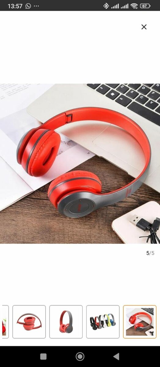 Casque sans fil Bluetooth élégant